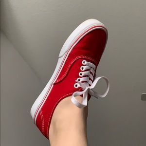 Red Vans